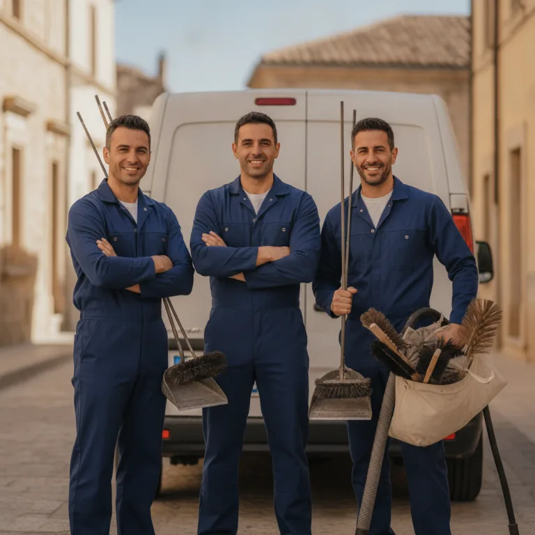 Deshollinador equipo en Fuencarral